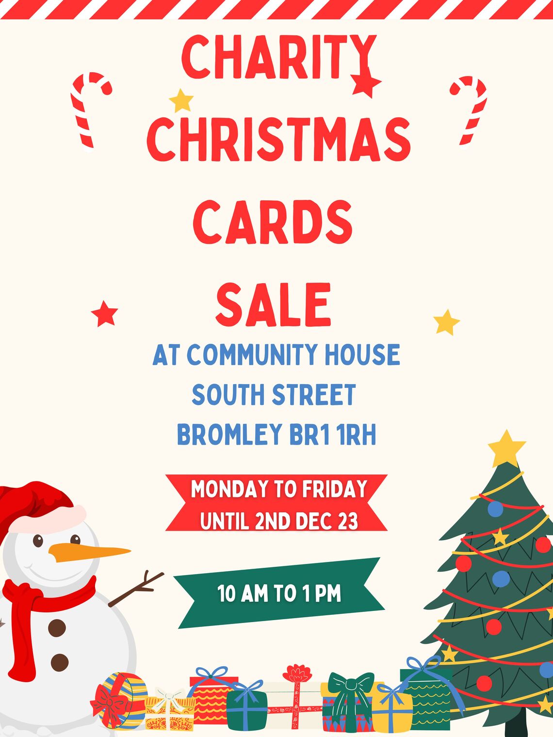 Charity Christmas Cards Sale 